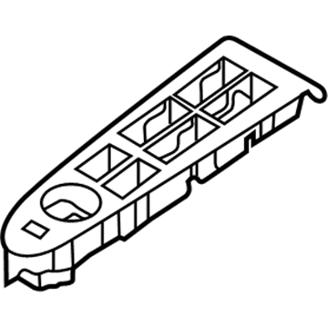 Kia 935723W100WK Bezel-Power Window Main