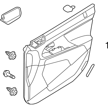 Kia 823083W030AM5 Panel Assembly-Front Door Trim