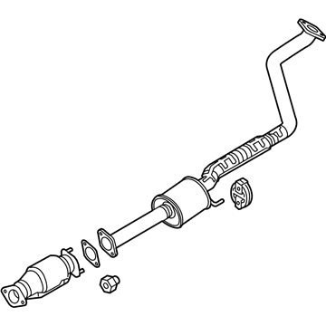 2016 Kia Forte Muffler - 28600A7300