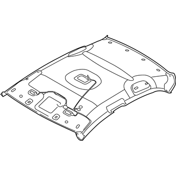 Kia 853301M8718O Headlining Assembly