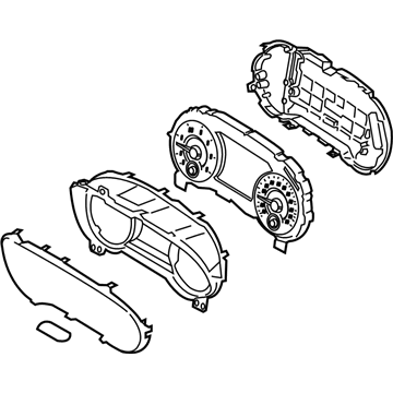 Kia 94001J5210 Cluster Assembly-Instrument