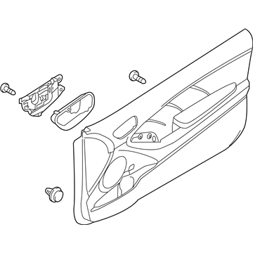 Kia 82308A7050D2N Panel Assembly-Front Door