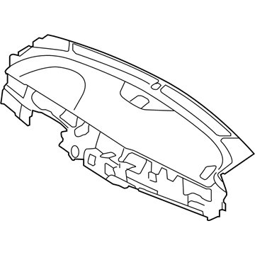 Kia 84710G5200CGS Crash Pad Assembly-Main