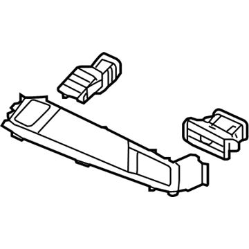 Kia 84795G5100CE6 Garnish Assembly-Crash Pad Center