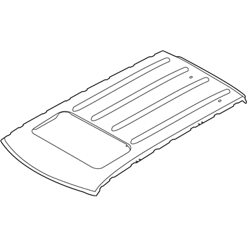 Kia 67111K0050 Panel-Roof