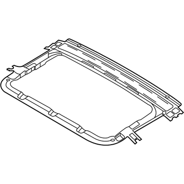 Kia 67115K0050 Ring Assembly-SUNROOF Re