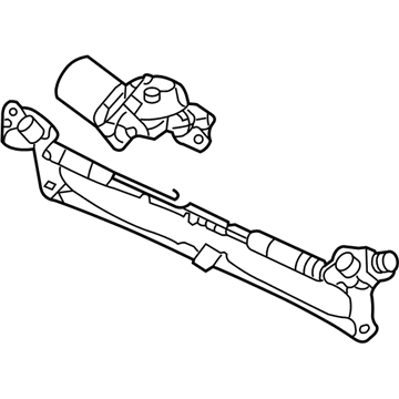 Kia 981002G100 Windshield Wiper Motor & Link Assembly