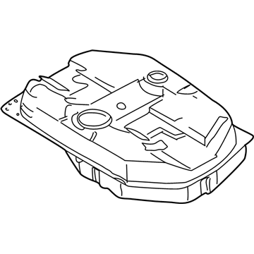 2000 Kia Rio Fuel Tank - 0K32A42110C