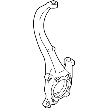 Kia 517153F600 Front Axle Knuckle Left