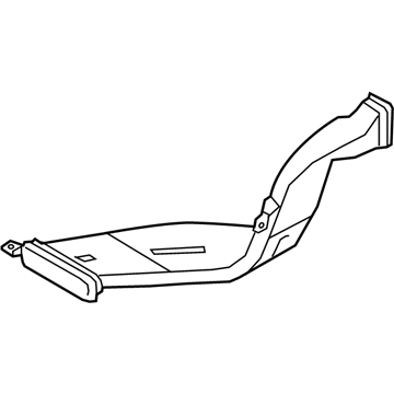 Kia 97360A7000 Duct-Rear Heating,LH