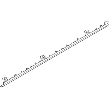 Kia 877812J000 MOULDING-Side SILL