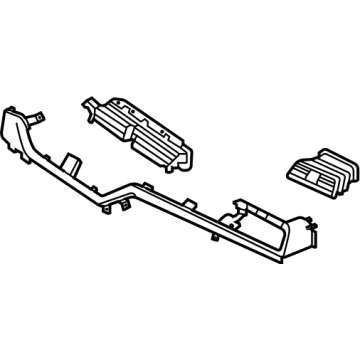 Kia 84795G5AA0ASH GARNISH Assembly-C/PAD C