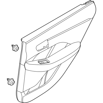 Kia 83307L3030DM8 Panel Assembly-Rear Door