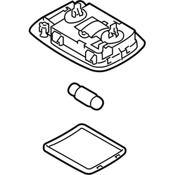 Kia 926201U001H9 Lamp Assembly-Luggage Compartment