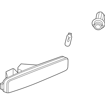 Kia 923043C100 Lamp-Side Marker,Right