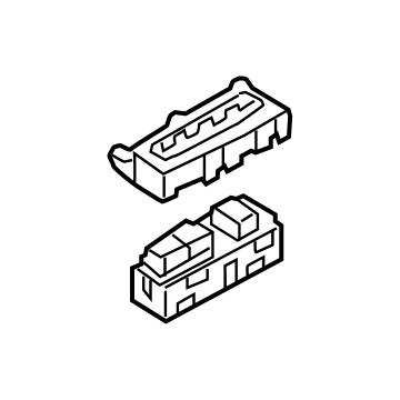 Kia 93575J6100SA1 Power Window Assist Switch Assembly