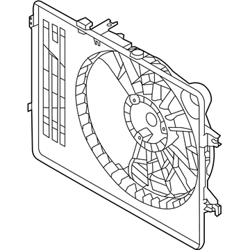 Kia Cadenza Fan Shroud - 253503R200