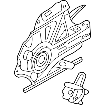 2008 Kia Sedona Window Regulator - 824024D010