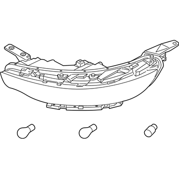 Kia 92208K0020 Lamp Assy-Day Runnin