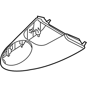 Kia 84651B2010AHV Cover-Console Upper