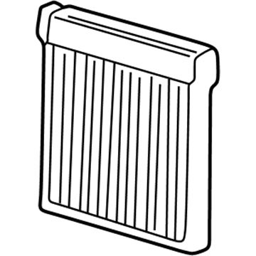 2002 Kia Optima Heater Core - 9722738000