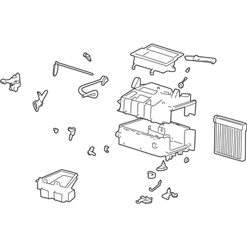 Kia 9720039200 Heater Unit