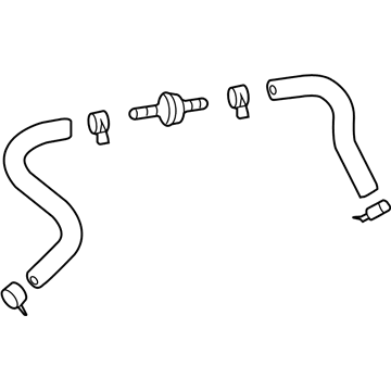 2019 Kia Forte Brake Booster Vacuum Hose - 59130F2400