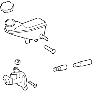 2020 Kia Forte Brake Master Cylinder - 58510M6220