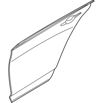 Kia 77121L2000 Panel-Rear Door OUTE