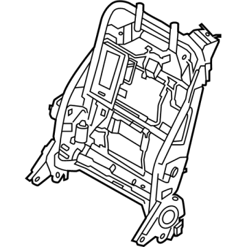 Kia 89310R0710OFB Frame Assembly-2ND Seat