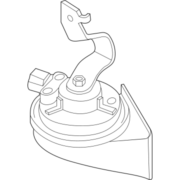 Kia 96611Q5000 Horn Assembly-Low Pitch