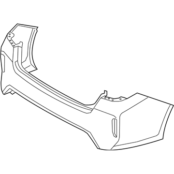 Kia 86610A8530 Rear Bumper Cover