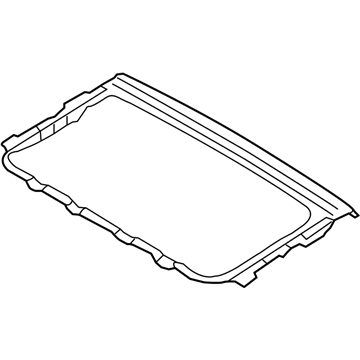 Kia 671152G050 Ring Assembly-Sunroof Reinforcement