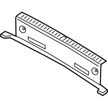 Kia 85770J6100RBQ Trim Assembly-Rr TRANSVE