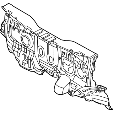 Kia 84120R0100 Pad Assembly-Isolation D