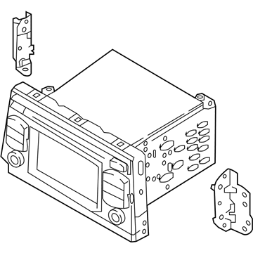 Kia 96180A8150WK Audio Assembly