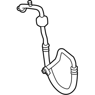 Kia 977632K301 Cooler Line Suction Hose