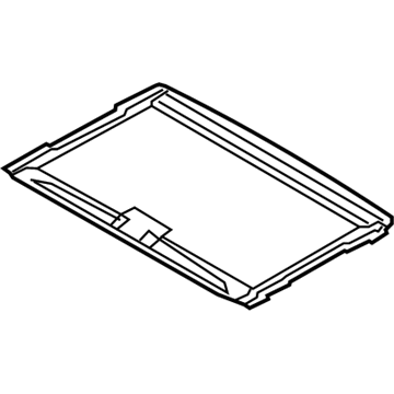 Kia 816661M2008O Sunshade Assembly-Sunroof