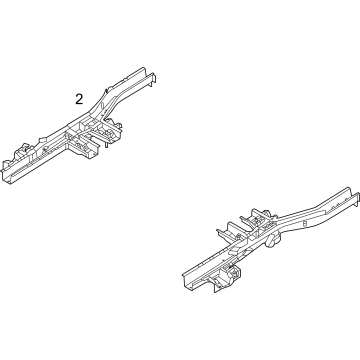 Kia 65720R0400 Member Assembly-Rear FLO