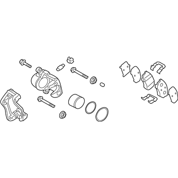 2016 Kia Cadenza Brake Caliper - 581303R600