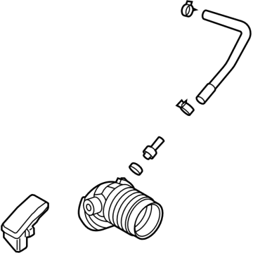 Kia 28140Q5200 Hose Assembly-Air Intake