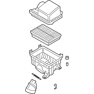 Kia 28110Q5250 Air Cleaner Assembly