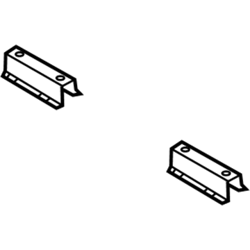 Kia 65556B2000 Member-Rear Seat Submarine