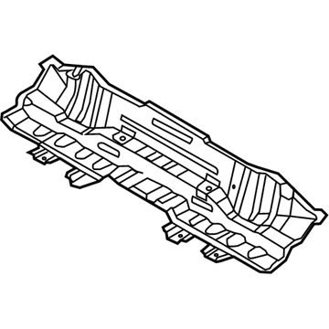 Kia 65610B2500 Member Assembly-Rear Floor