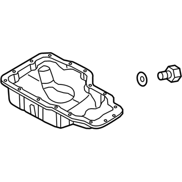 Kia 215102E022 Pan Assembly-Engine Oil