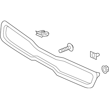 Kia 86350B2000 Radiator Grille Assembly