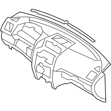 Kia 847102J00012 Crash Pad Assembly-Main