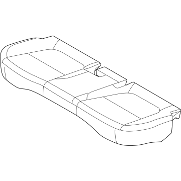 Kia 89160Q5000A7B Rear Seat Covering Assembly