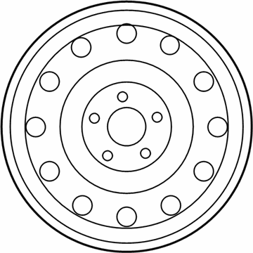 2013 Kia Optima Spare Wheel - 529102T200