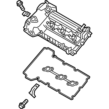 Kia 224203C150 Cover Assembly-Rocker RH